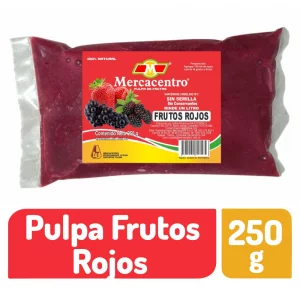 Pulpa de frutos rojos